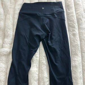 Lululemon Navy Blue Capri Leggings